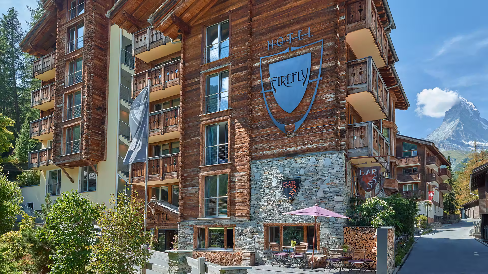 Aussenansicht Hotel Firefly Zermatt Switzerland