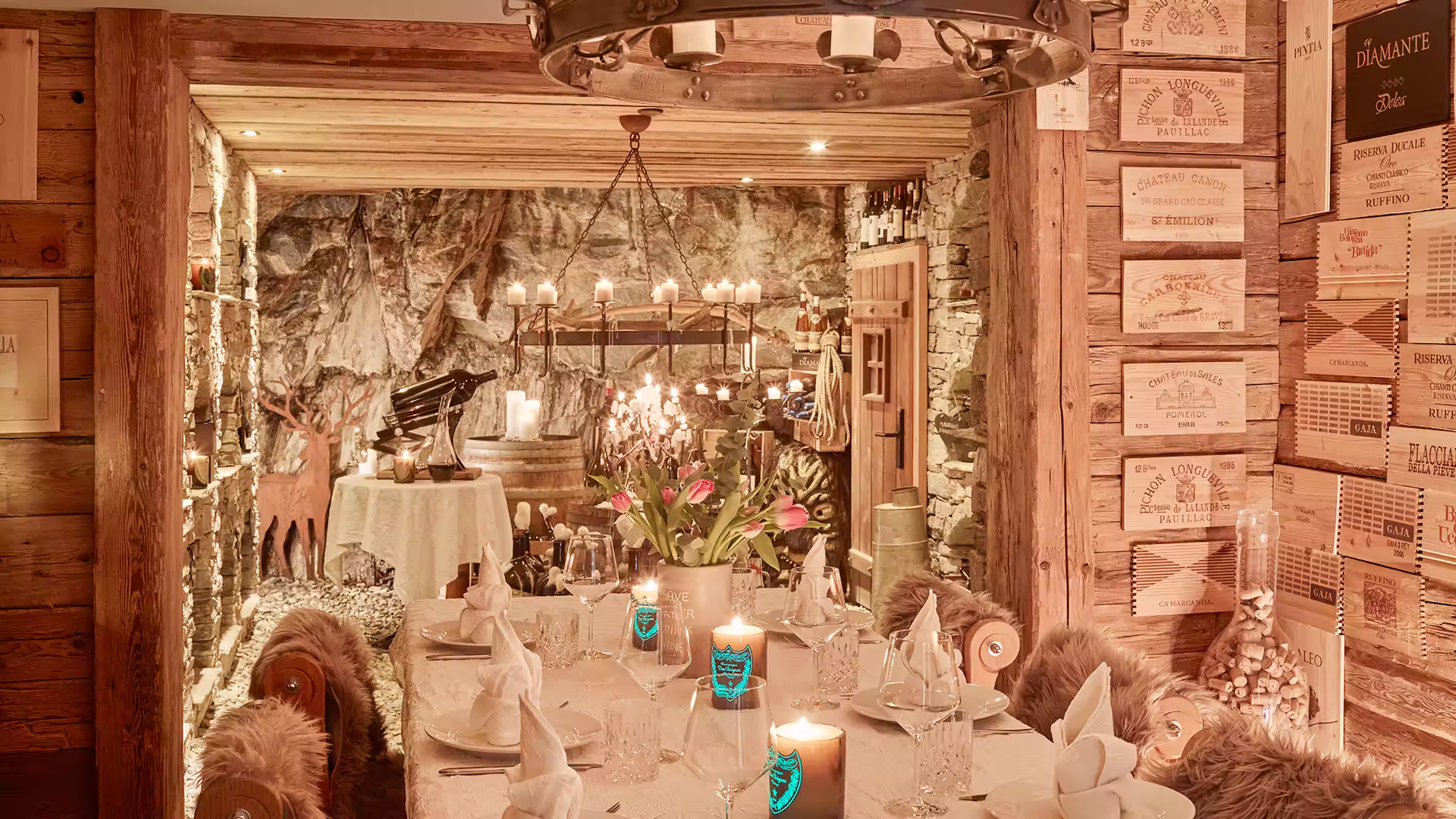 Bar55 Weinkeller 2023 Hotel Firefly Zermatt Switzerland